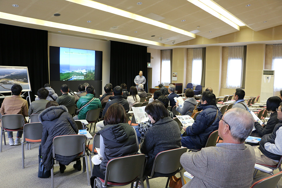 原子力発電所の仕組み、安全対策説明状況