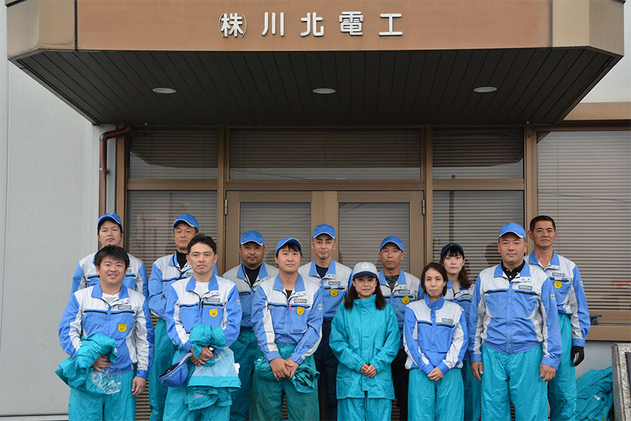 鹿児島市東開町組合団地内清掃作業